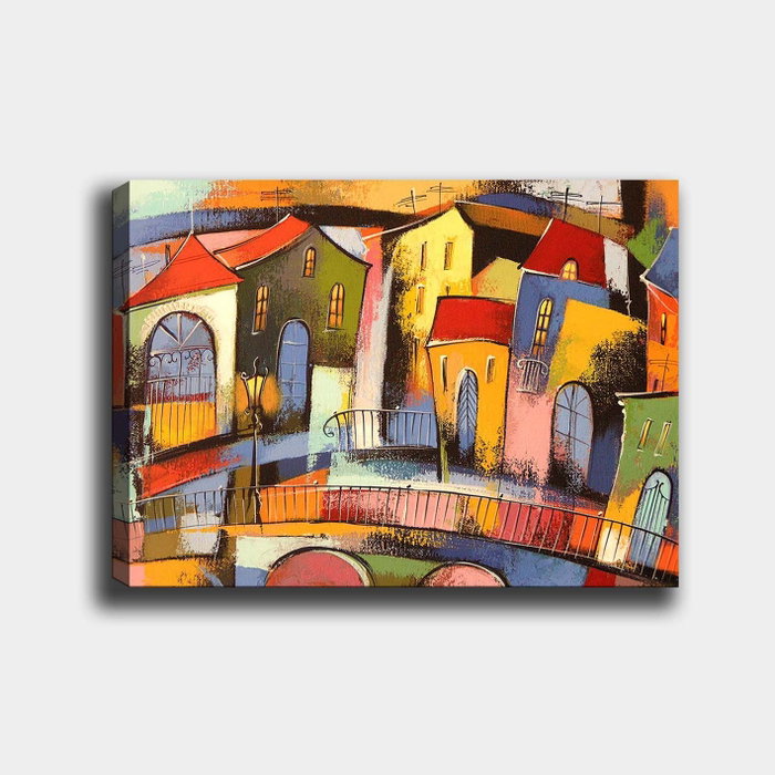 Wallity Lienzo Decorativo Multicolor 70 x 100 cm